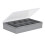 Wham Wham Organiser Box Upcycled Soft Grey / Clear 29cm 1