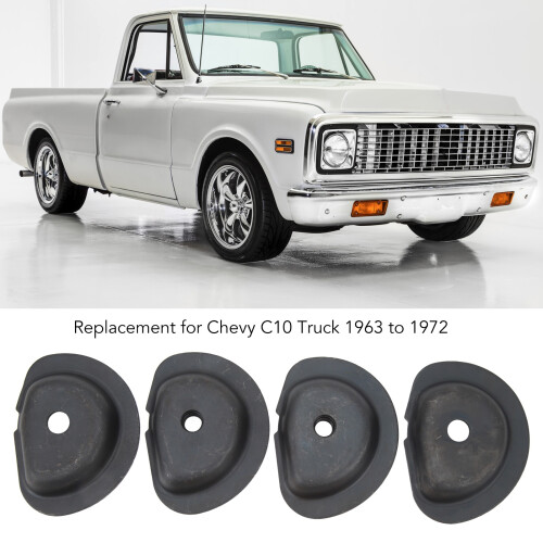 Trailing Arm Coil Spring Retainers Set for Chevy C10  4 Pieces 2