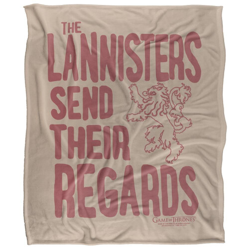 Game of Thrones Game Of Thrones Lannisters Send Their Regards Blanket