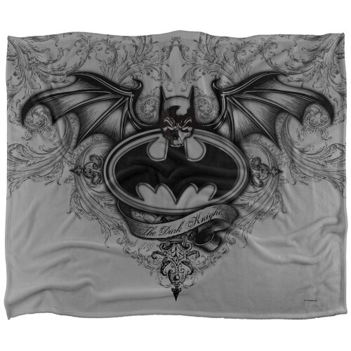 Batman Batman The Dark Knight Gothic Blanket