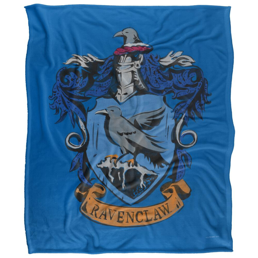 Harry Potter Ravenclaw Painted Blanket Multicoloured