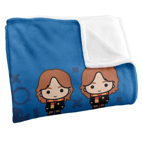 Harry Potter Harry Potter Mischief Managed Chibi Blanket 1