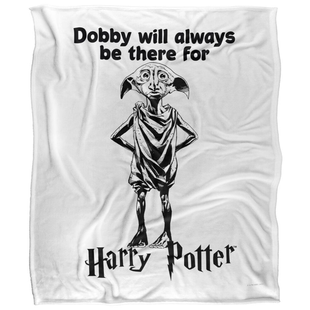 Harry Potter Always Be There Dobby Blanket Multicoloured