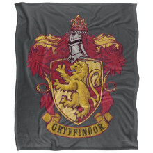Harry Potter Gryffindor Stitched Crest Blanket
