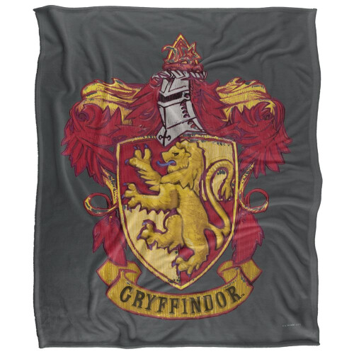 Harry Potter Harry Potter Gryffindor Stitched Crest Blanket