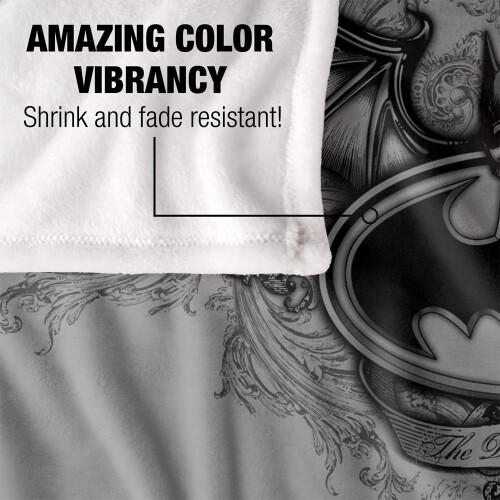 Batman Batman The Dark Knight Gothic Blanket 1