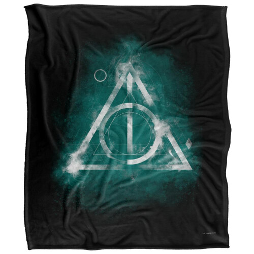 Harry Potter Harry Potter Deathly Hallows Watercolour Blanket