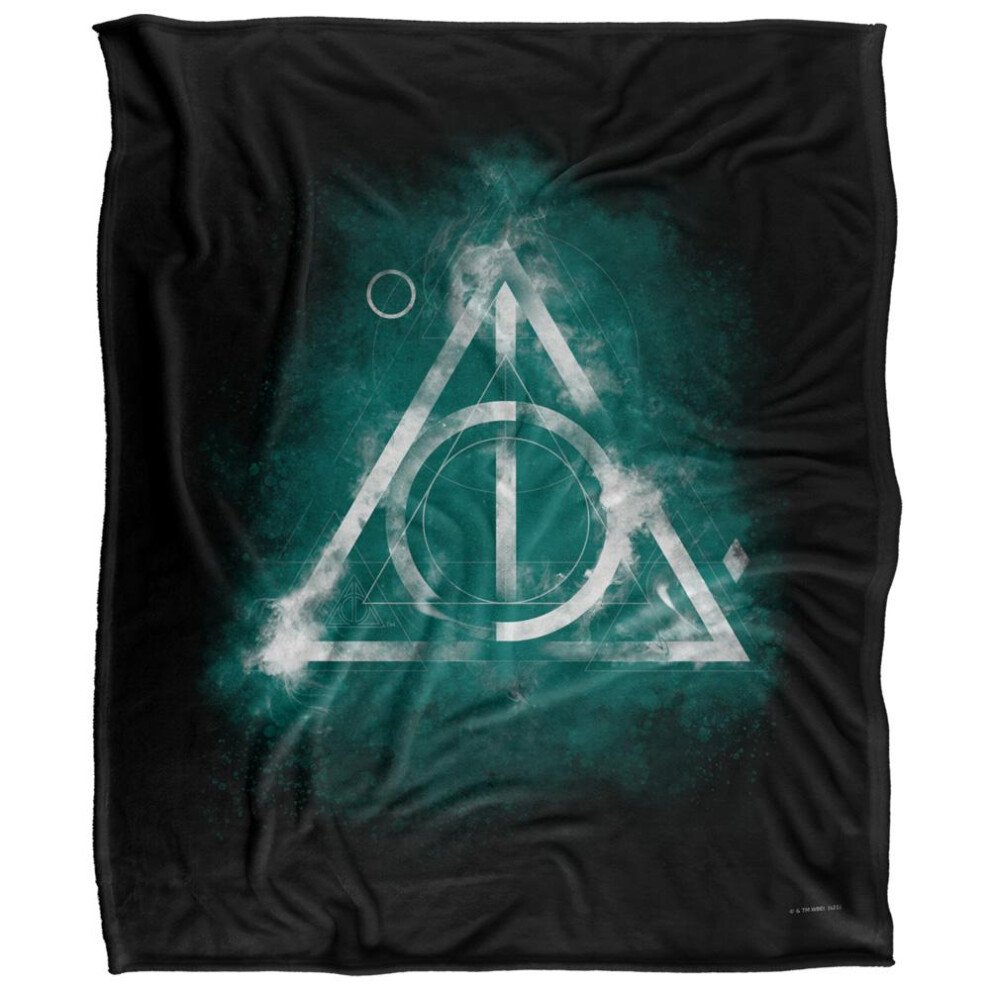 Harry Potter Deathly Hallows Watercolour Blanket