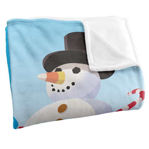 Sesame Street Sesame Street Snowman Cookie Monster Blanket 1