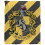 Harry Potter Harry Potter Hufflepuff Striped Blanket 1