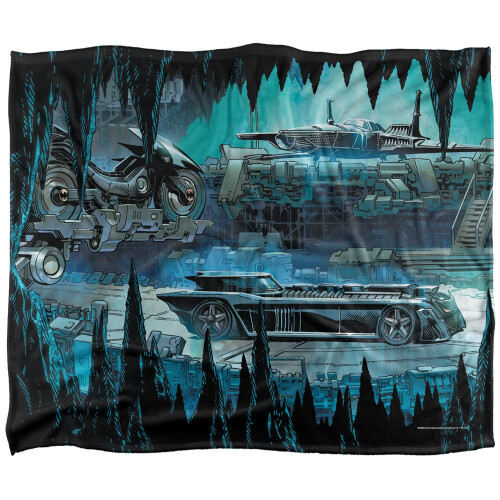 Batman Batman Vehicles Blanket