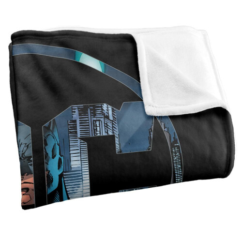 DC DC Logo Batman Blanket 1