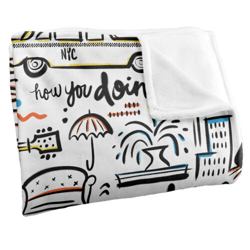 Friends Friends Logo Blanket 1