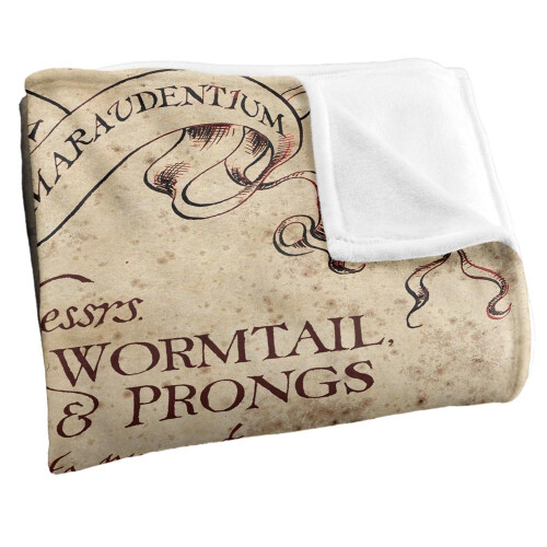 Harry Potter Harry Potter Marauders Map Blanket 1