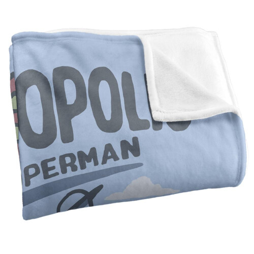 Superman Superman Metropolis Blanket 1