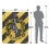 Harry Potter Harry Potter Hufflepuff Striped Blanket 3