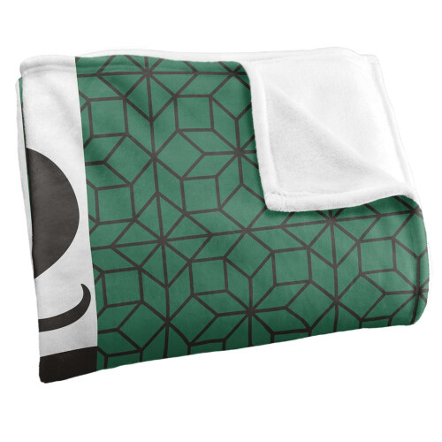 Harry Potter Harry Potter Slytherin Squares Blanket 1