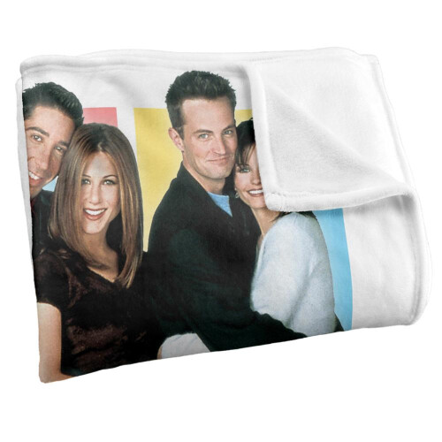 Friends Friends Group Shot Blanket 1