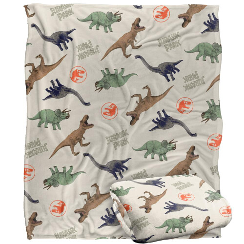 Jurassic Park Jurassic Park All-Over Print Blanket 1
