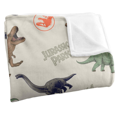 Jurassic Park Jurassic Park All-Over Print Blanket 2