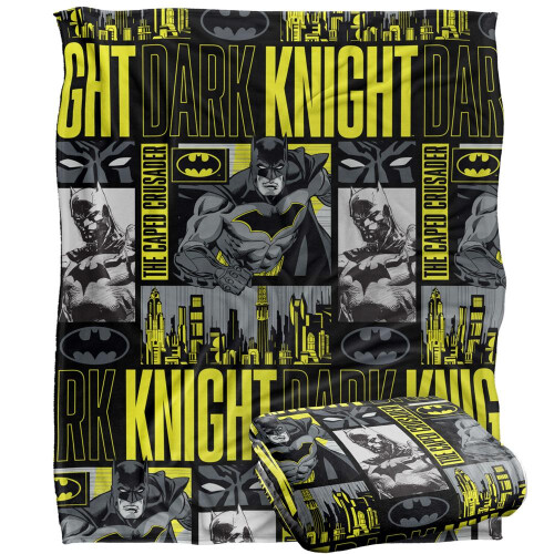 Batman Batman Dark Knight Comic Montage Blanket 2