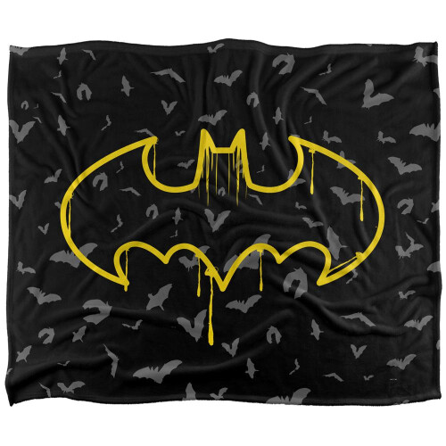 Batman Batman Graffiti Blanket