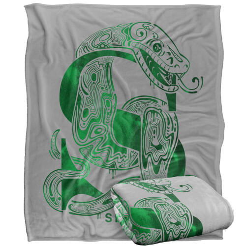 Harry Potter Harry Potter Slytherin Abstract Blanket