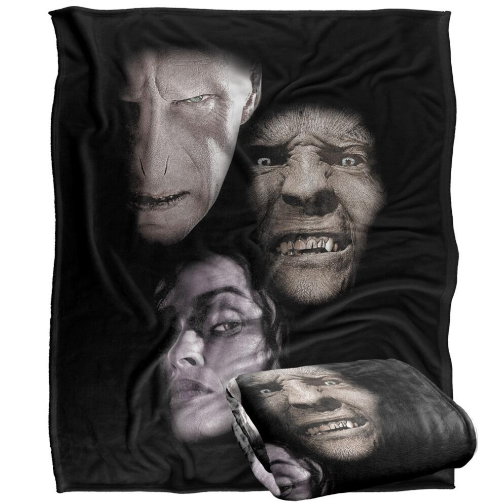 Harry Potter Group Shot Death Eater Blanket Multicoloured