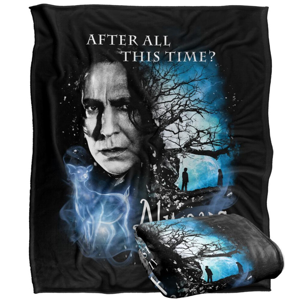 Harry Potter Always Snape Blanket Multicoloured