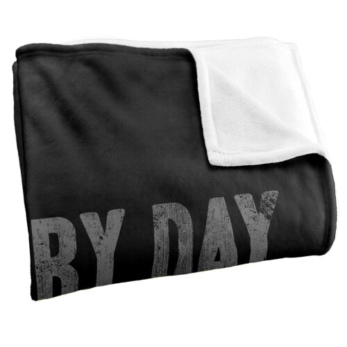 Batman Batman Dad By Day Logo Blanket 2