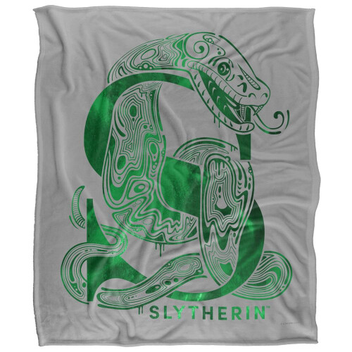 Harry Potter Harry Potter Slytherin Abstract Blanket 1