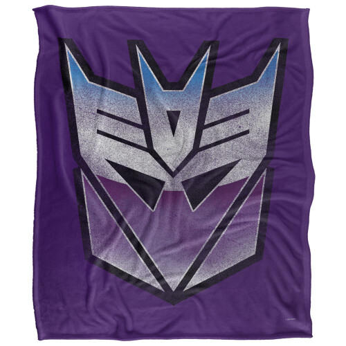 Transformers Transformers Decepticon Logo Blanket