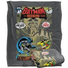 Batman Daughter Of The Demon Comic Cover Blanket