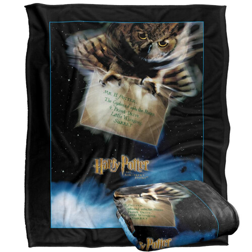 Harry Potter Harry Potter Owl Letter Blanket
