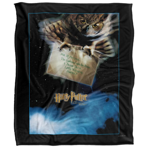 Harry Potter Harry Potter Owl Letter Blanket 1