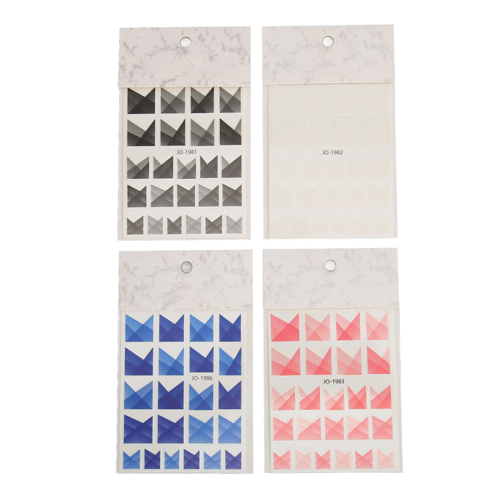 French Flair For Your Fingertips: Water-Proof, Translucent Nail Art Stickers For Product Marking, 4 Sheets Of Durable, Non-Toxic Material, Ideal As B