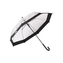 Trespass Unisex Adult Rainfall Clear POE Stick Umbrella