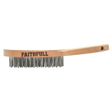 Faithfull Heavy-duty Stainless Steel Scratch Brush