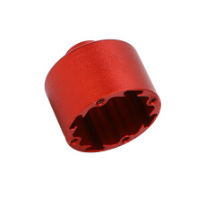 Aluminiumlegierungs-Getriebegehäuse für RC differential für 1/10 Auto Rot