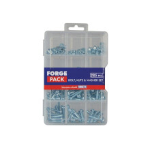 Forgefix Hexagon Bolt Nut & Washer Kit Forgepack 285 Piece
