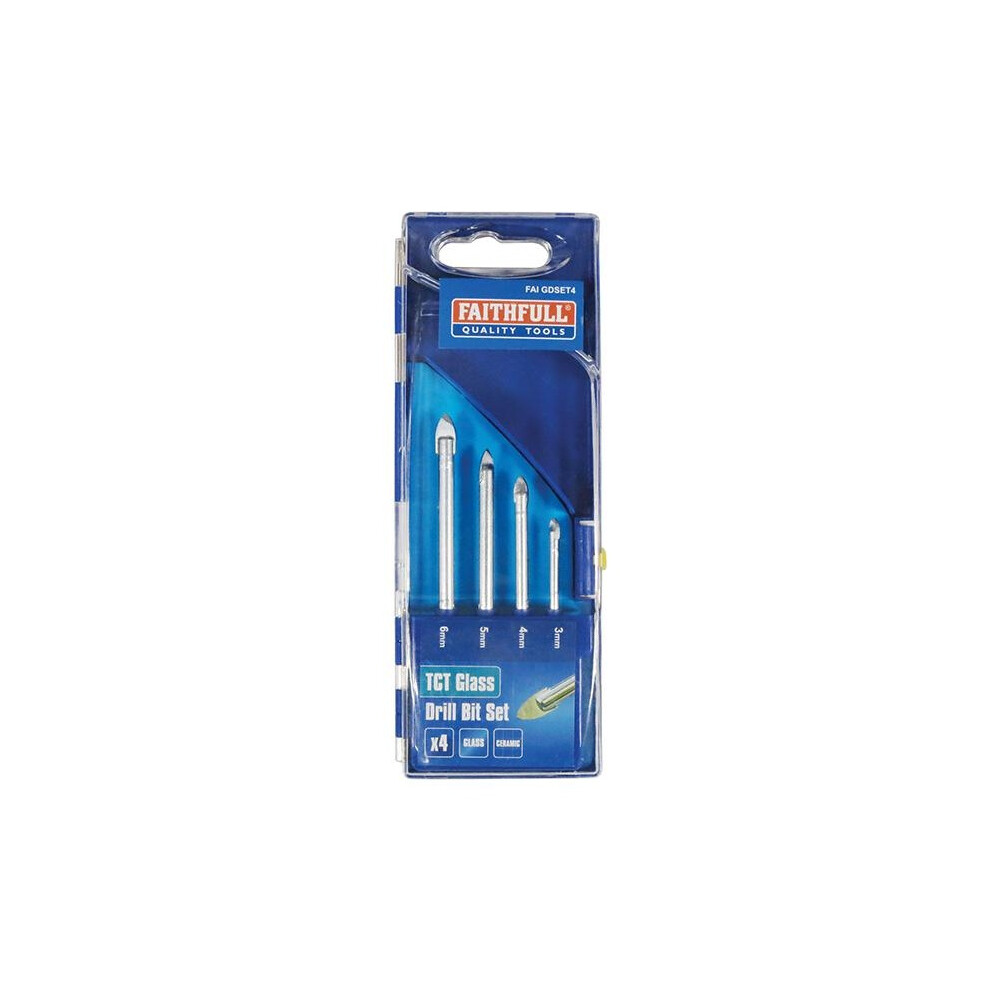 Faithfull Tile & Glass Drill Bit 5063750400280