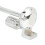 Luft-Hupe mit einer Tröte 150 dB 12 V Silber Universal 6