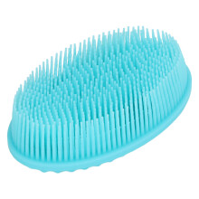 Baby Silicone Shampoo Brush, Elastic, Heat-Resistant, 12x7x3.6cm