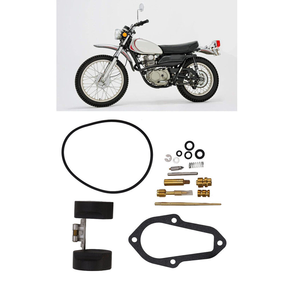 Motorcycle Carburetor Rebuild Kit For Xl250 1972-1975, Abs + Metal 8241370340200