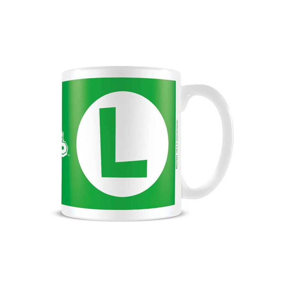 Super Mario Luigi Initial Mug