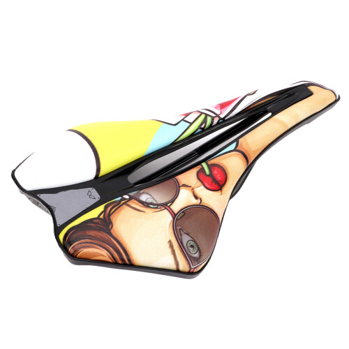 Σέλα ποδηλάτου, άνετο μαξιλάρι με ράγα, υλικό από ανθρακονήματα, εργονομικός 1