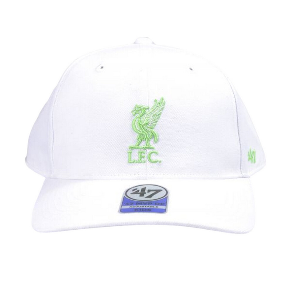 Liverpool Fc Childrens/Kids Mvp 47 Snapback Baseball Cap Green