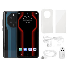 Smartphone Unlocked, Fingerprint Unlock Hd Screen 5G Phones, Smart Ai Functions Octa-Core Processor, 5G Network Dual Sim For Seamless Connectivity