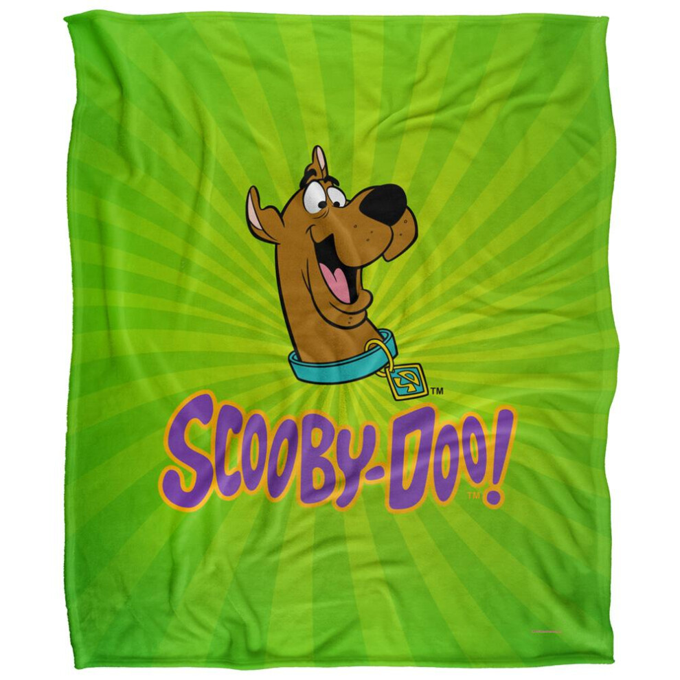 Scooby Doo Head Blanket Multicoloured