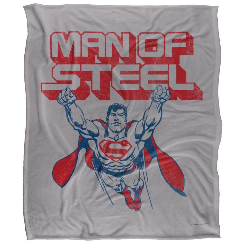 Superman Man Of Steel Blanket